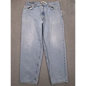 Vintage Y2K Levi's 560 Comfort Fit Jeans Mens 36x29 Light Wash Heavyweight Denim